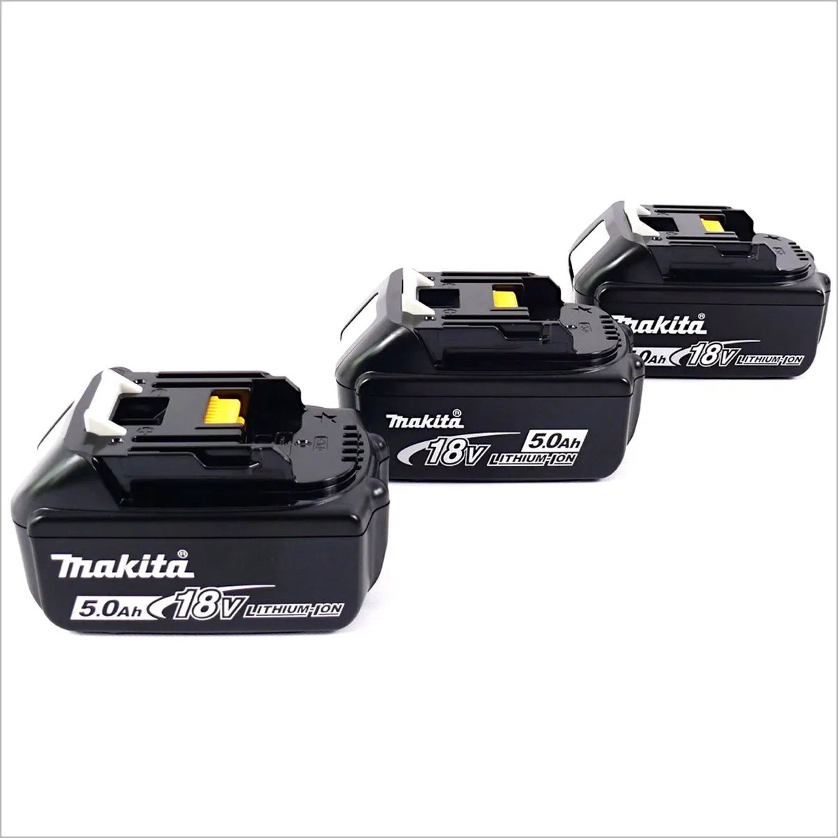 Makita BL 1850 B 18V Li-Ion Accu - 5000mAh - 3 Stuks