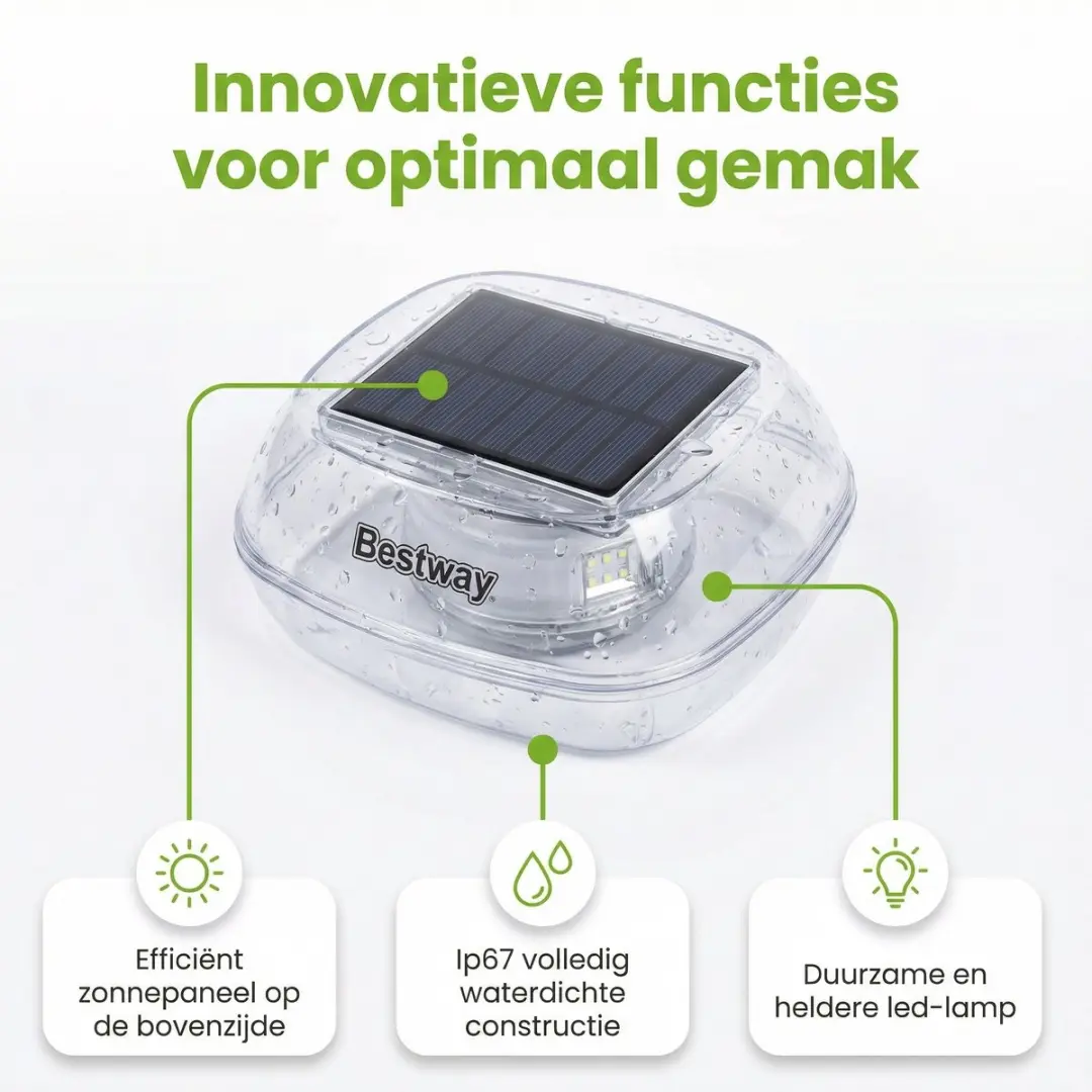 Bestway Fast Set Zwembad 366x76cm - 5377L Blauw - 7-delig