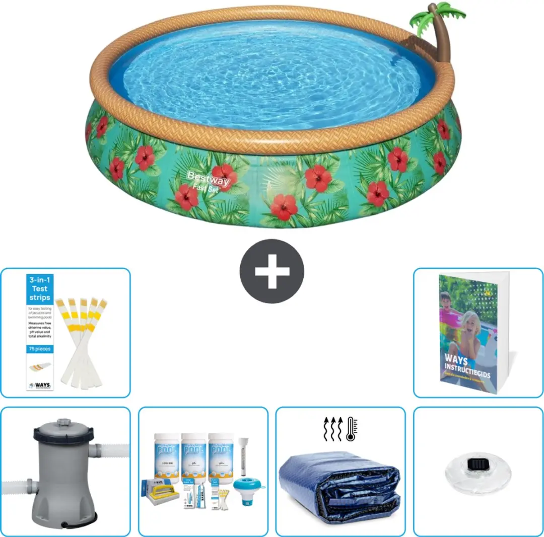 Bestway Paradijsprint Zwembad 457cm