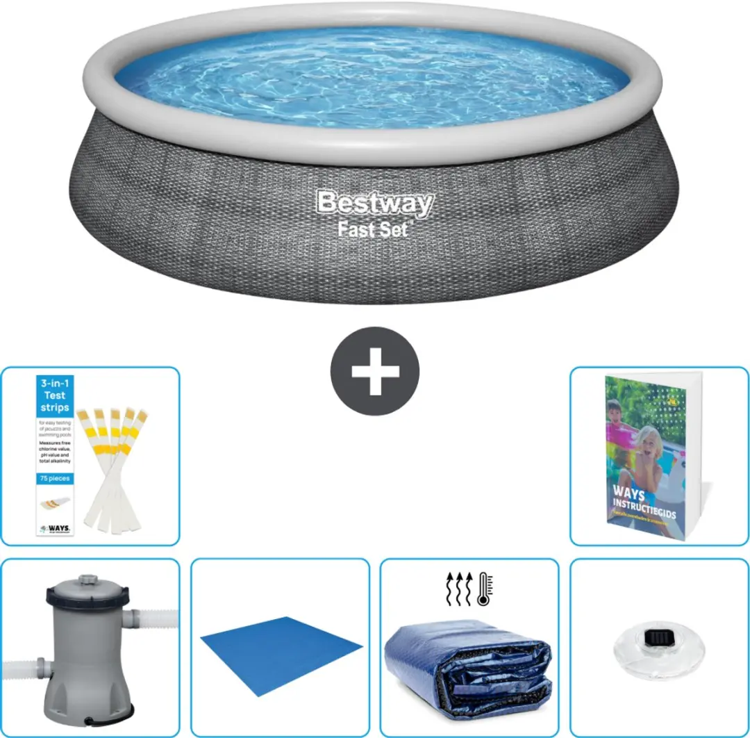 Bestway Fast Set Zwembad 457cm
