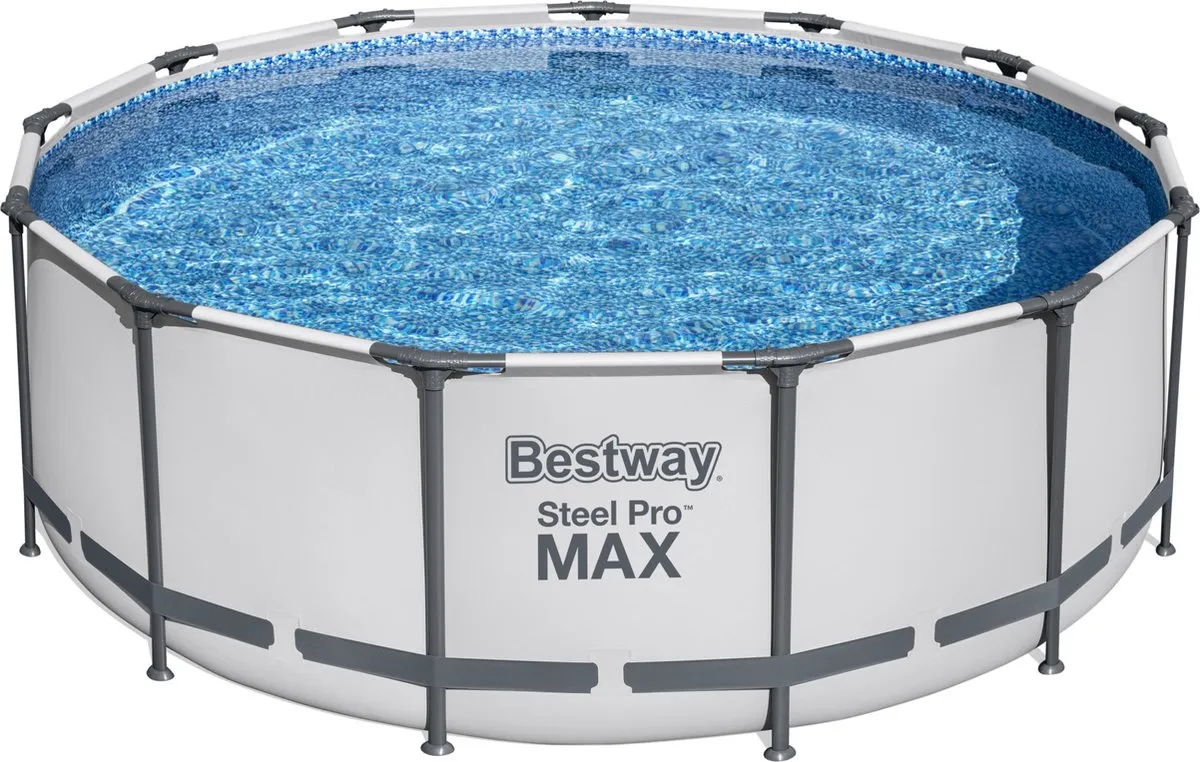 Bestway Steel Pro MAX Zwembadset 5618W - 427cm - 10.220L - Grijs - afbeelding 6 van 6
