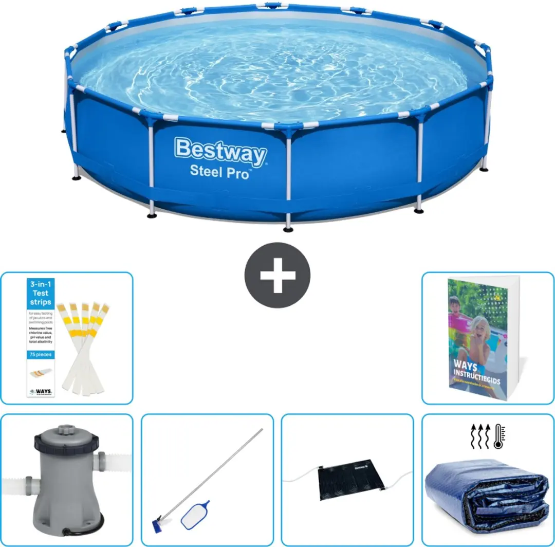 Bestway Steel Pro Zwembad 366x76cm