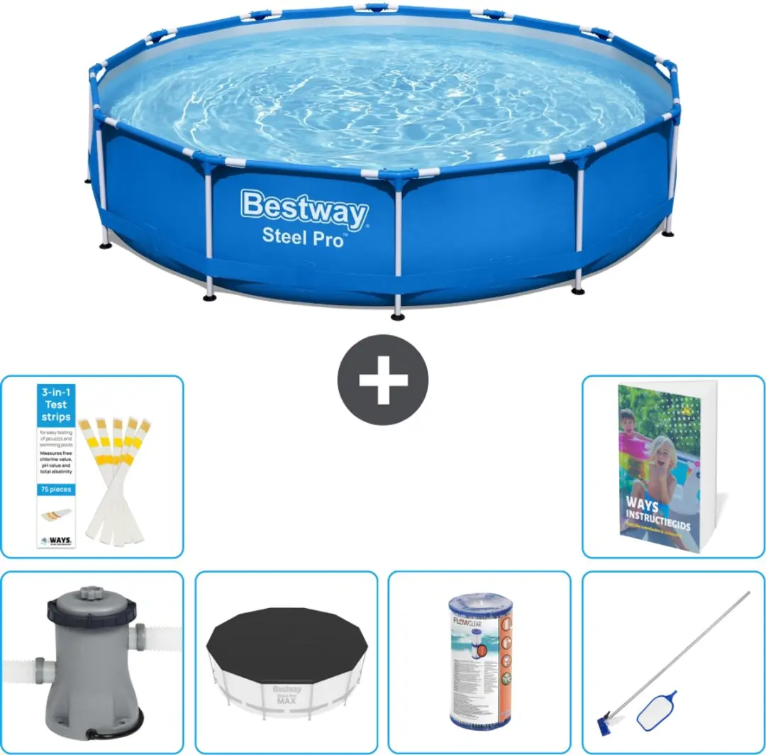 Bestway Steel Pro Zwembad 366x76cm