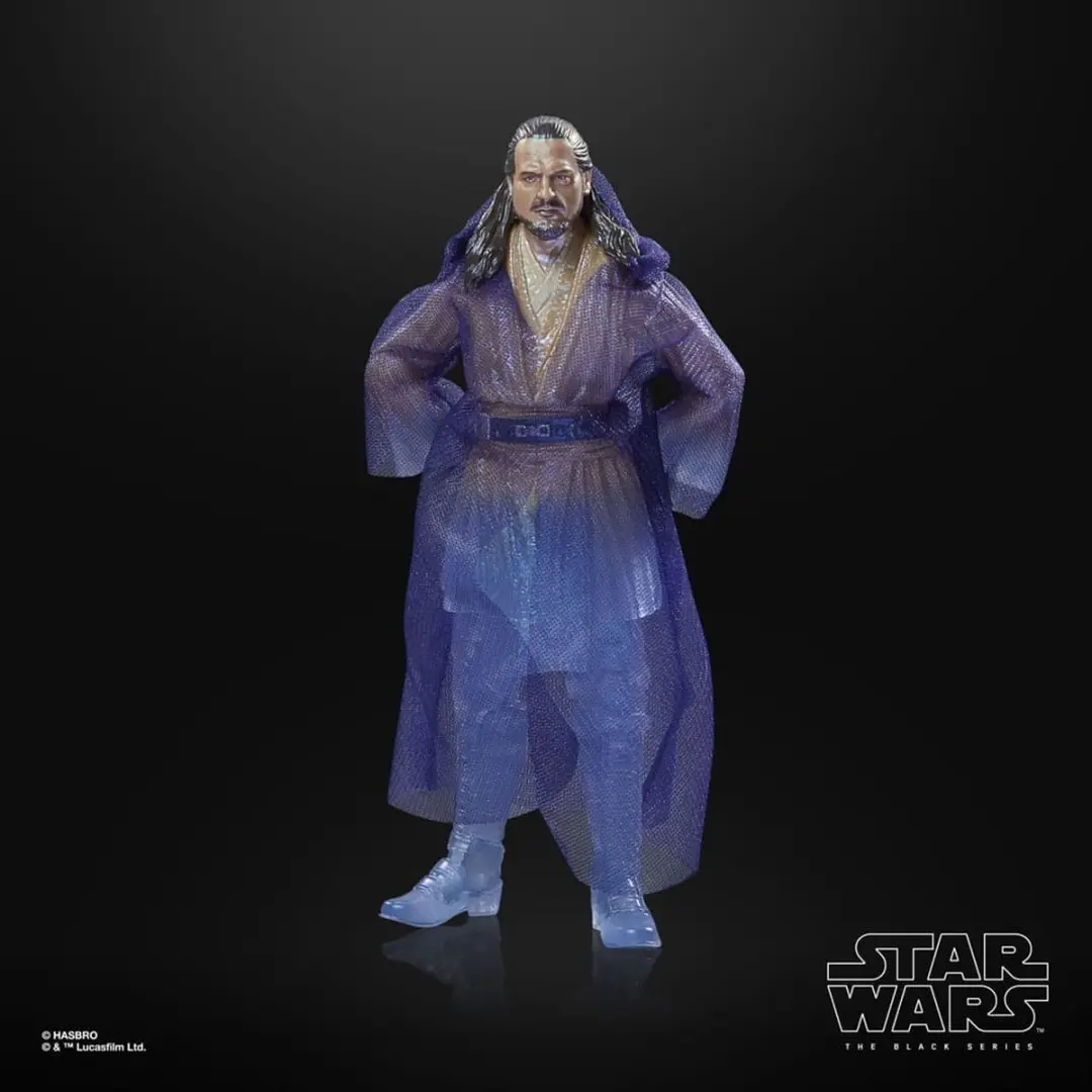 Hasbro Star Wars Black Series Qui-Gon Jinn Force Spirit - 15cm - Multicolor - afbeelding 6 van 6