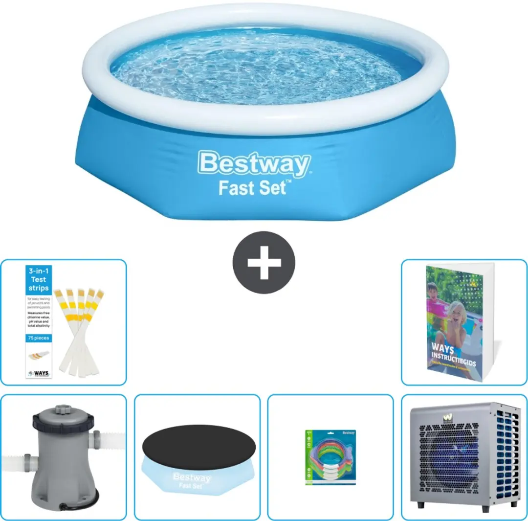 Bestway Fast Set Zwembad 244cm