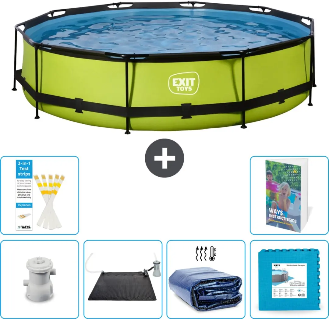EXIT Toys Rond Zwembad 360x76cm