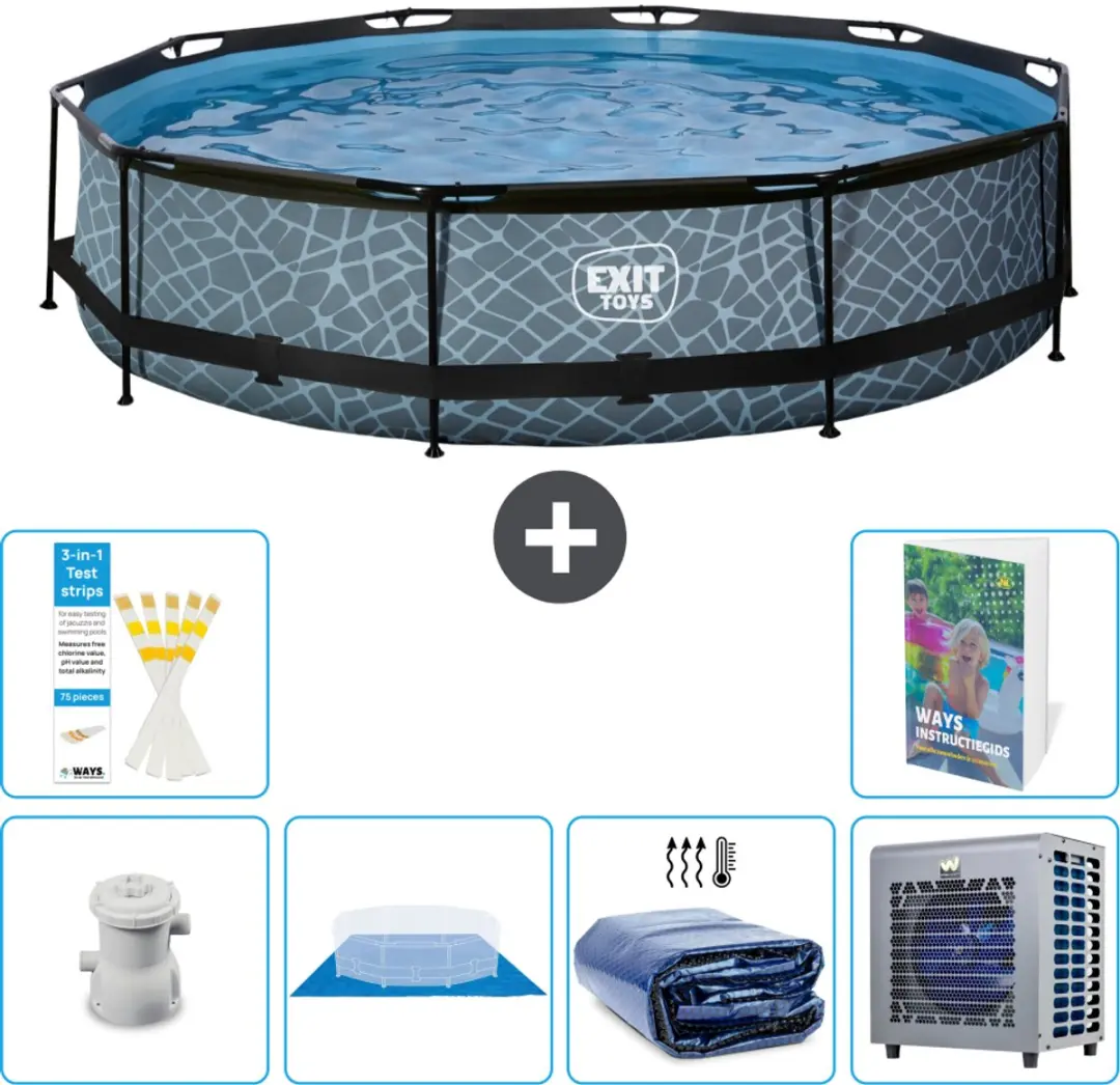 EXIT Toys Rond Zwembad 360x76cm