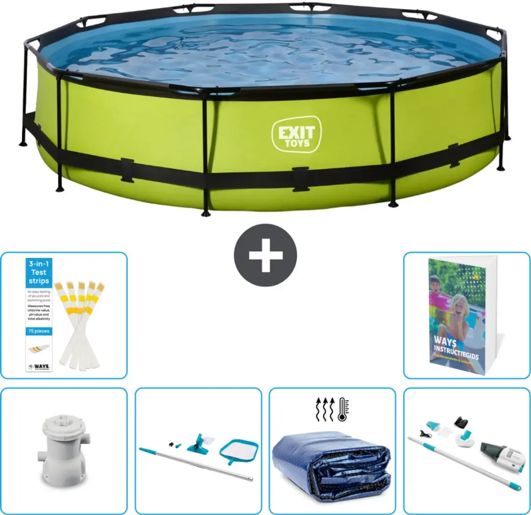 EXIT Toys Rond Zwembad 360x76cm