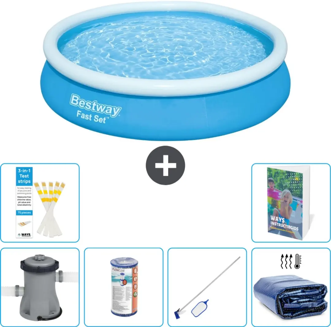 Bestway Fast Set Zwembad 366x76cm