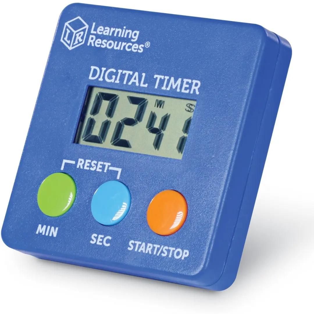 Learning Resources Digitale Timer 950LER4339 - Blauw