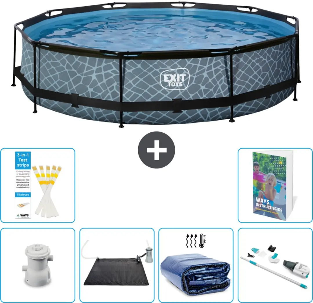 EXIT Toys Rond Zwembad 360x76cm