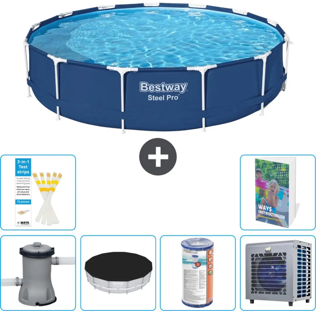 Bestway Steel Pro Zwembad 396x84cm