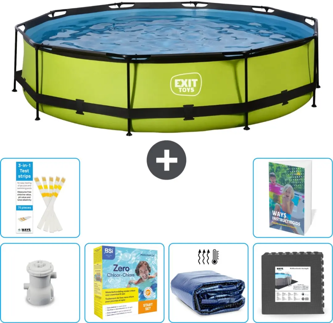 EXIT Toys Rond Zwembad 360x76cm