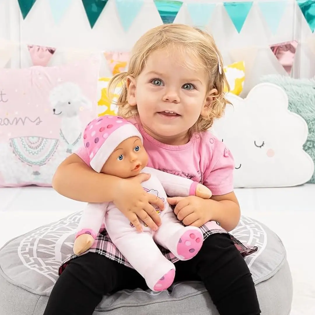Bayer My First Baby Babypop 30cm Roze - Eenhoorn