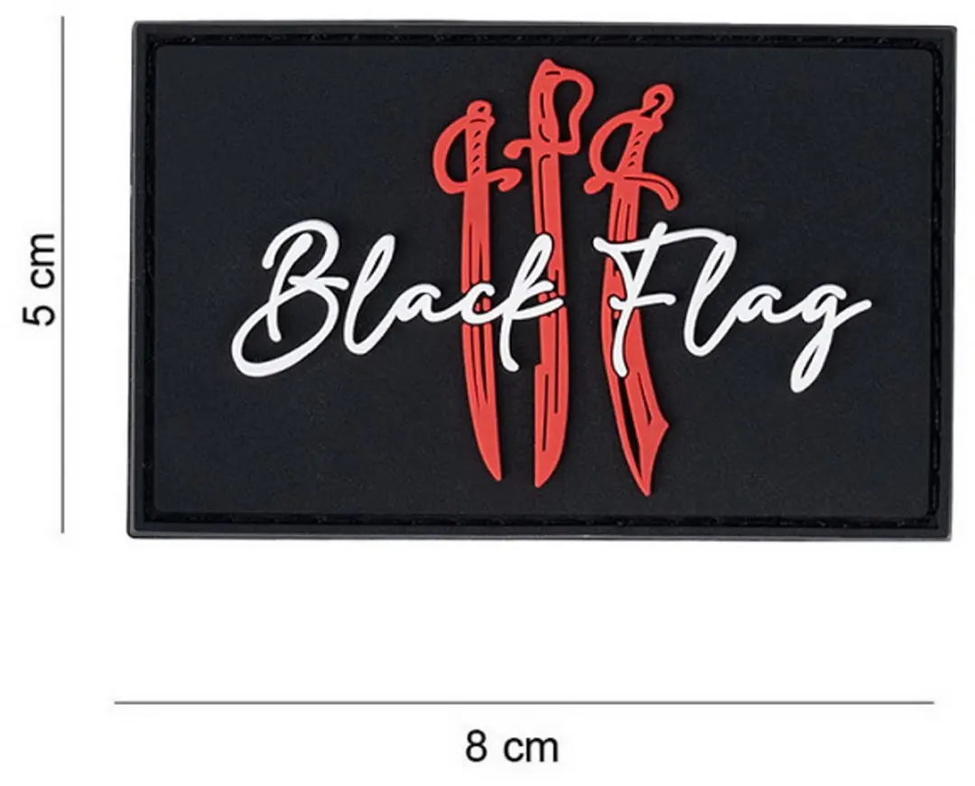 101 inc Embleem 3D PVC Zwaarden Vlag