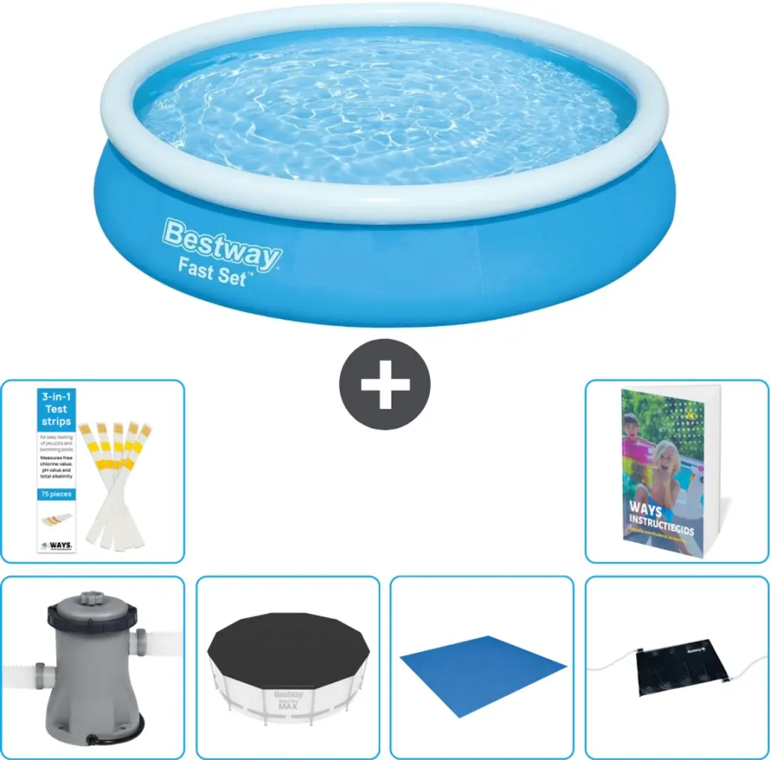 Bestway Fast Set Rond Zwembad 366x76cm