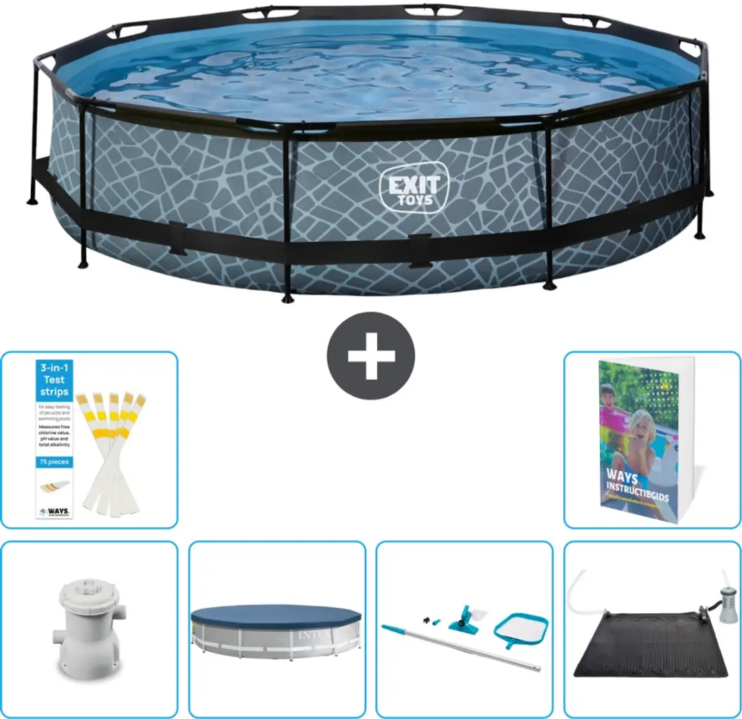 EXIT Toys Rond Zwembad 360x76cm