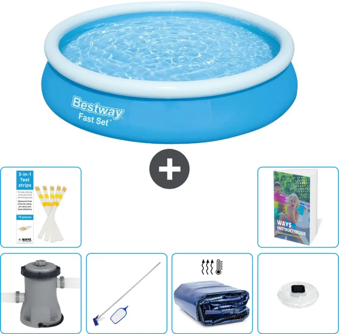 Bestway Fast Set Zwembad 366x76cm