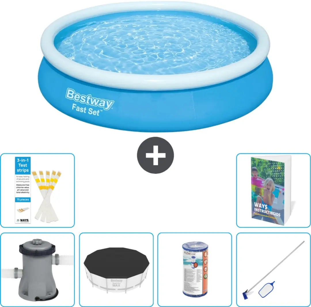 Bestway Fast Set Zwembad 366x76cm