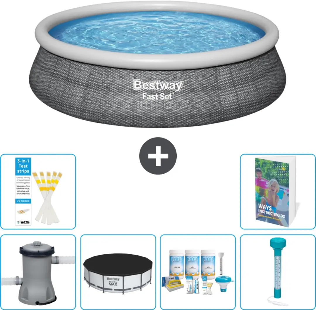 Bestway Fast Set Zwembad 457cm