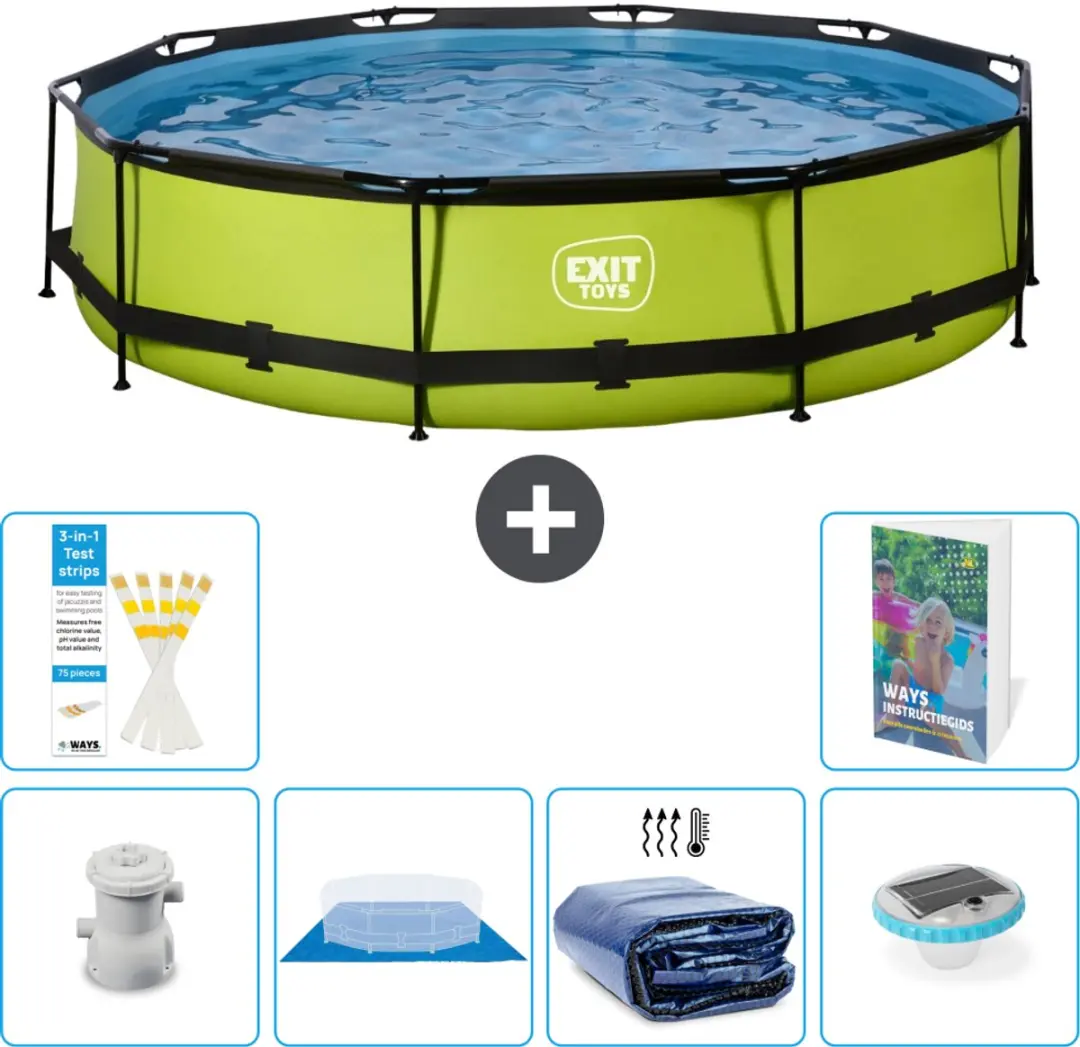 EXIT Toys Rond Zwembad 360x76cm