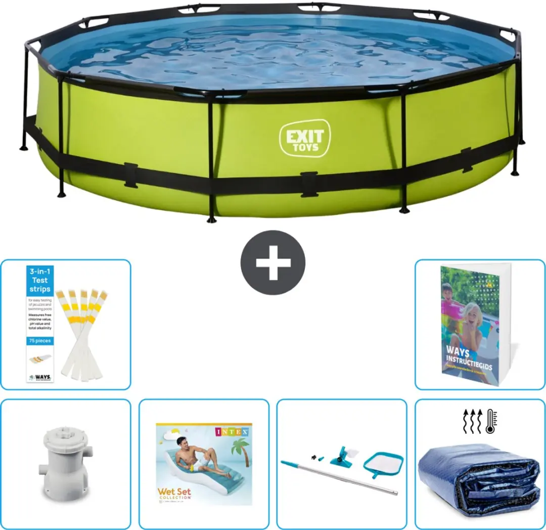 EXIT Toys Rond Zwembad 360x76cm