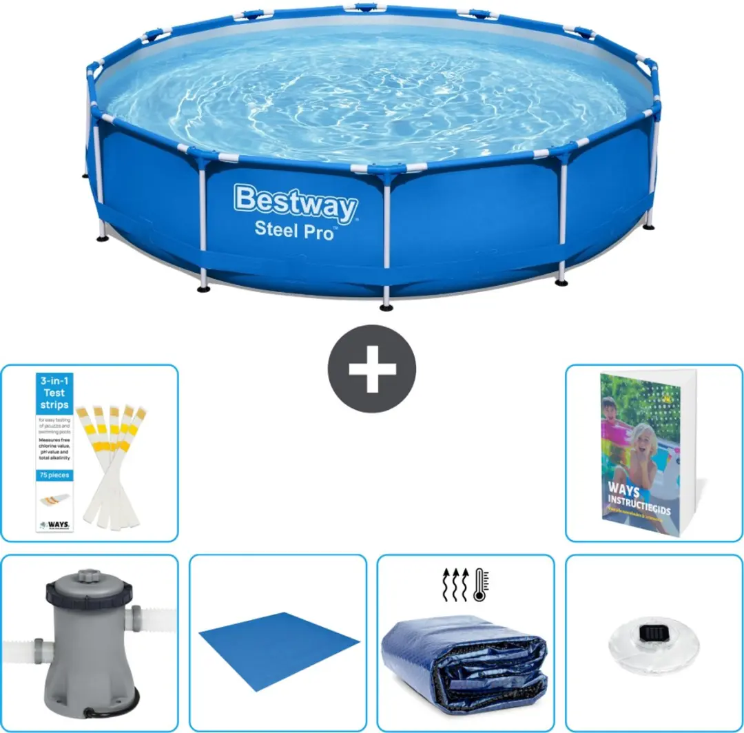 Bestway Steel Pro Zwembad 366x76cm