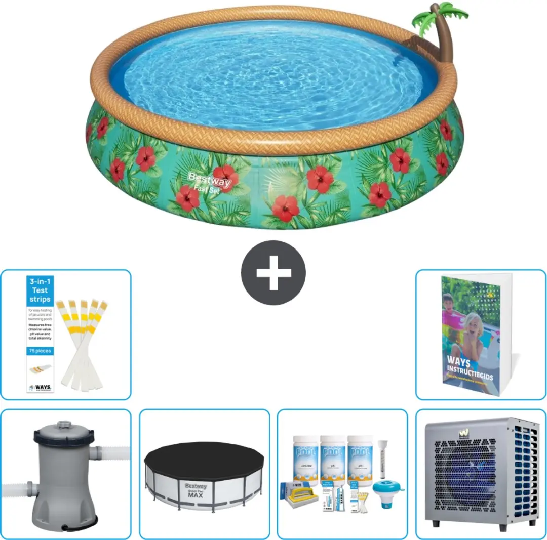 Bestway Paradijsprint Zwembad 457cm