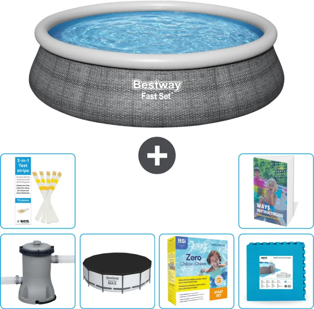 Bestway Fast Set Zwembad 457cm