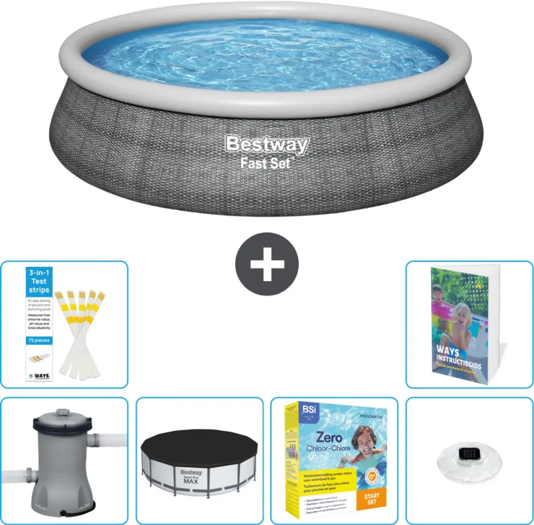 Bestway Fast Set Zwembad 457cm