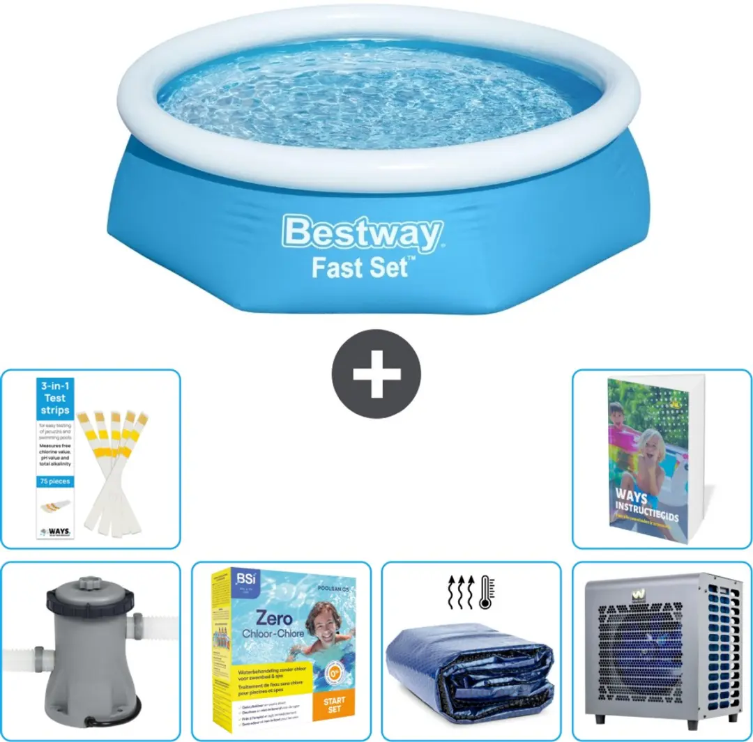 Bestway Fast Set Zwembad 244x61cm