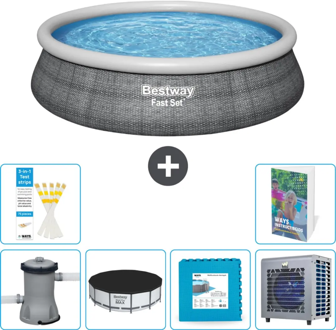 Bestway Fast Set Zwembad 457cm