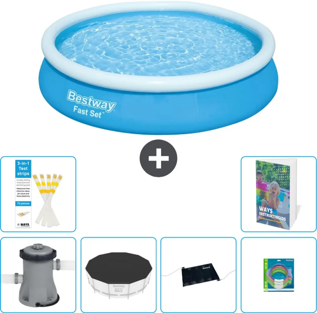 Bestway Fast Set Rond Zwembad 366x76cm