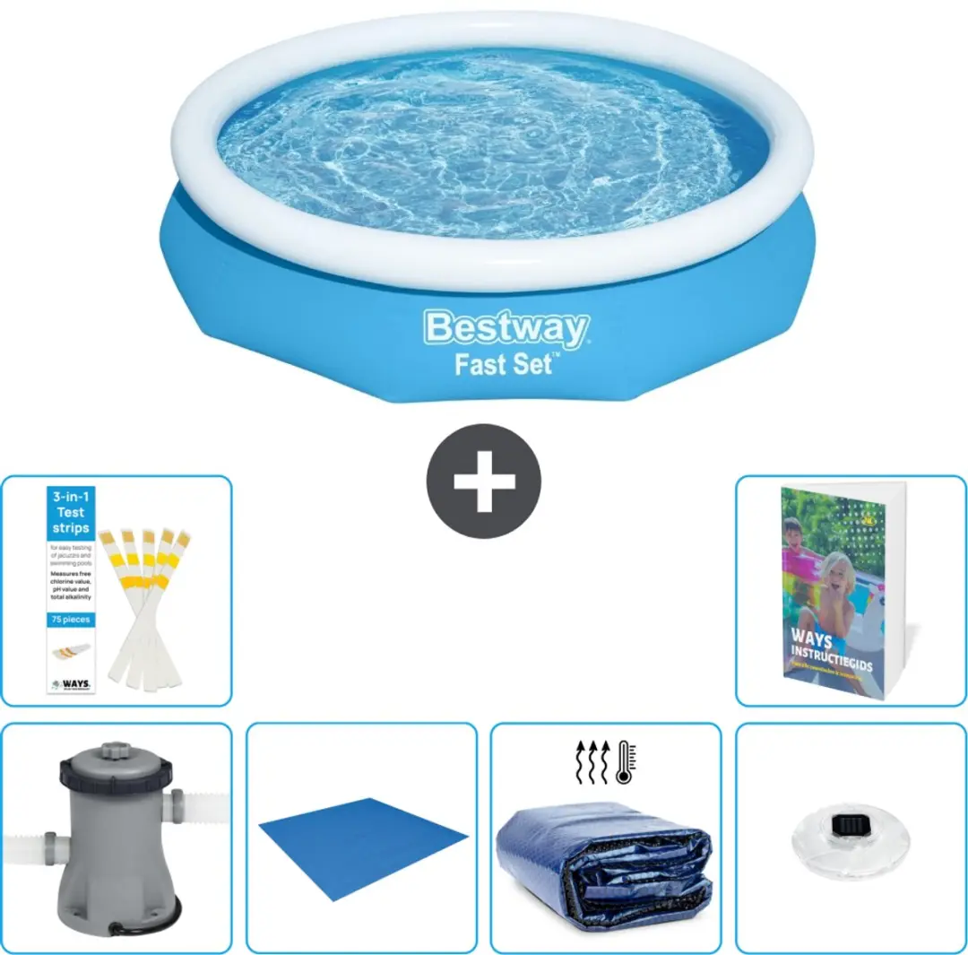 Bestway Fast Set Zwembad 305x66cm