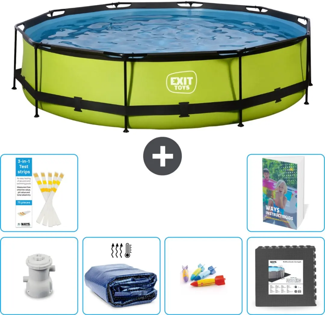 EXIT Toys Rond Zwembad 360x76cm