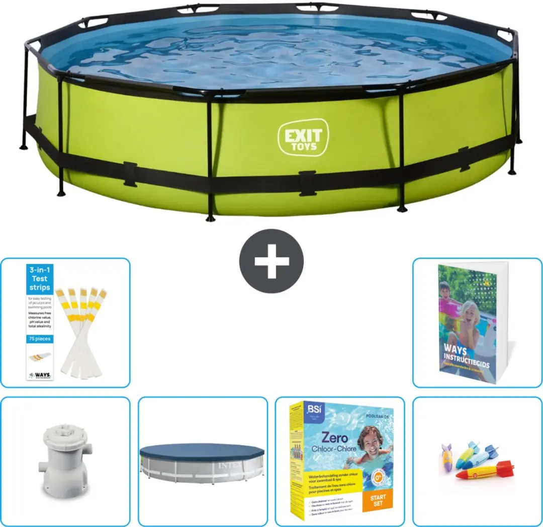 EXIT Toys Rond Zwembad 360x76cm