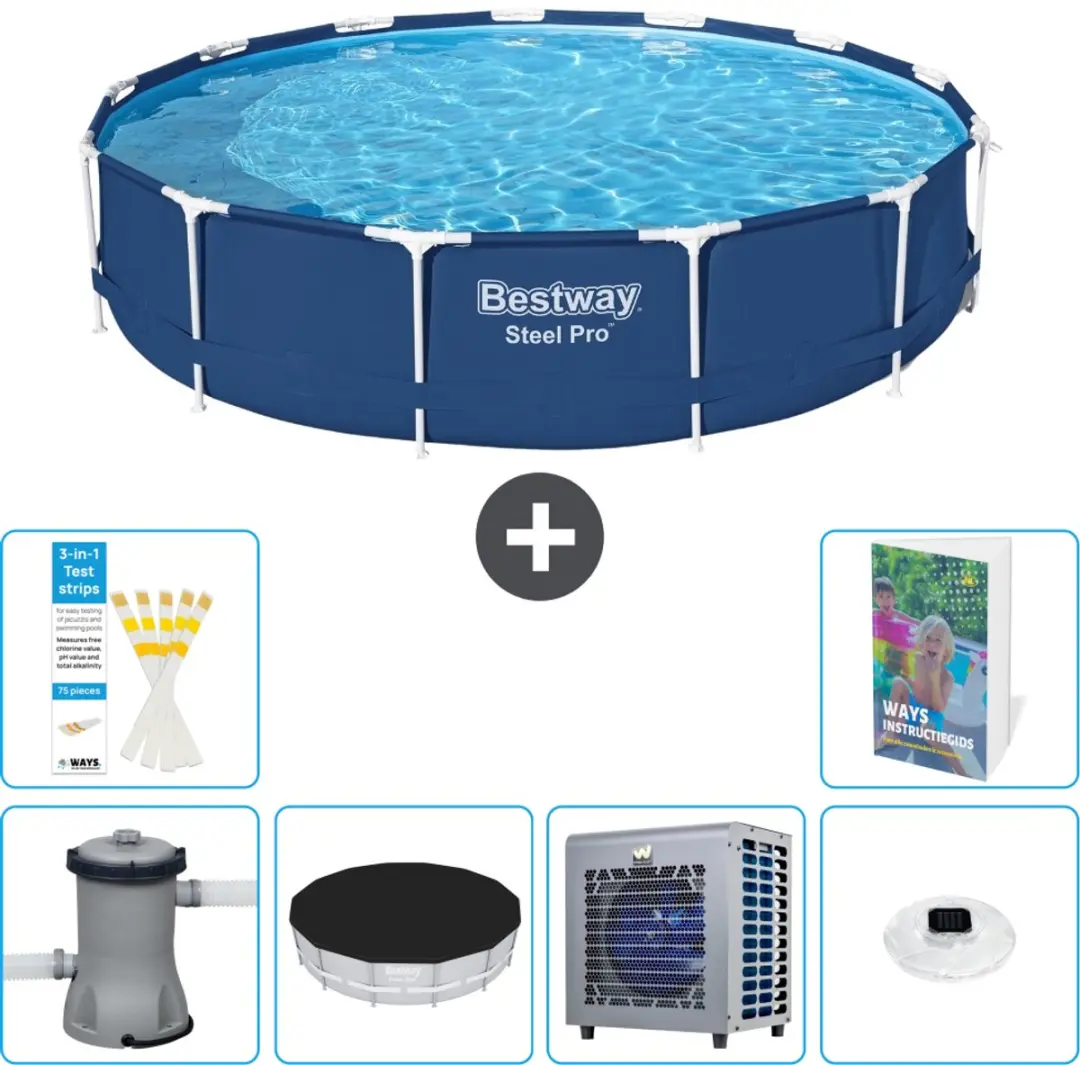 Bestway Steel Pro Zwembad 396x84cm