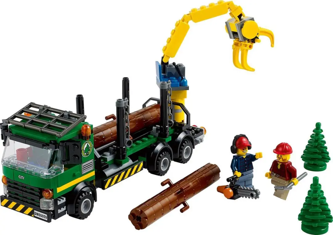 LEGO Boomstammentransport - 228 Stukken - Multicolor