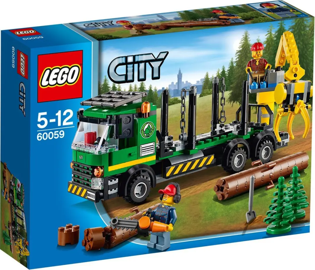 LEGO Boomstammentransport - 228 Stukken - Multicolor