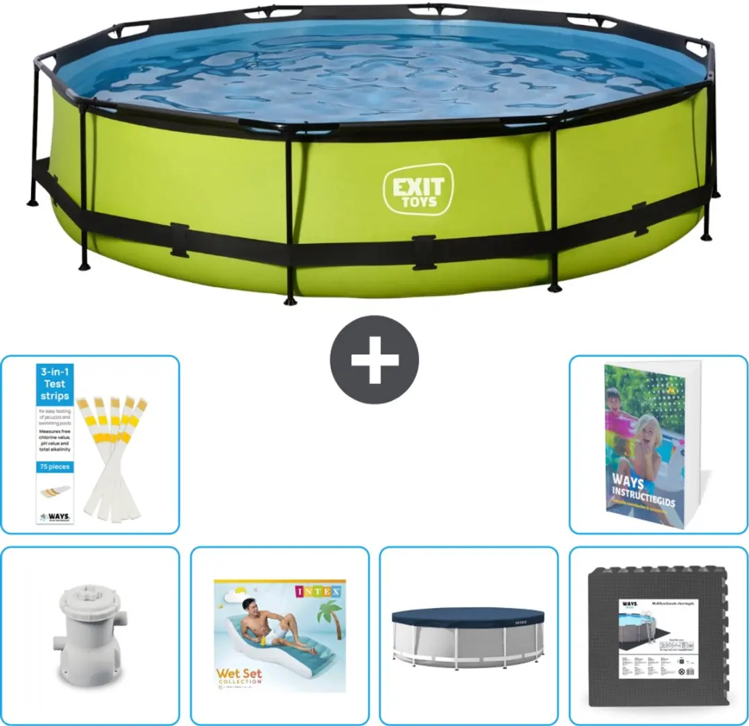 EXIT Toys Rond Zwembad 360x76cm
