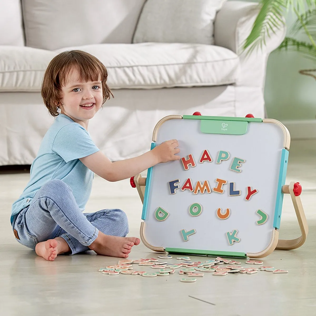 Hape Magnetische Letters E2003 - Multicolor