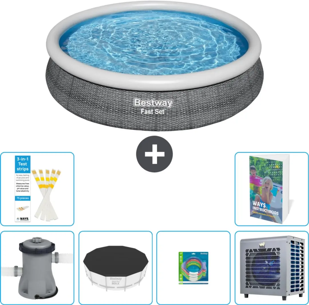 Bestway Fast Set Zwembad 366x76cm