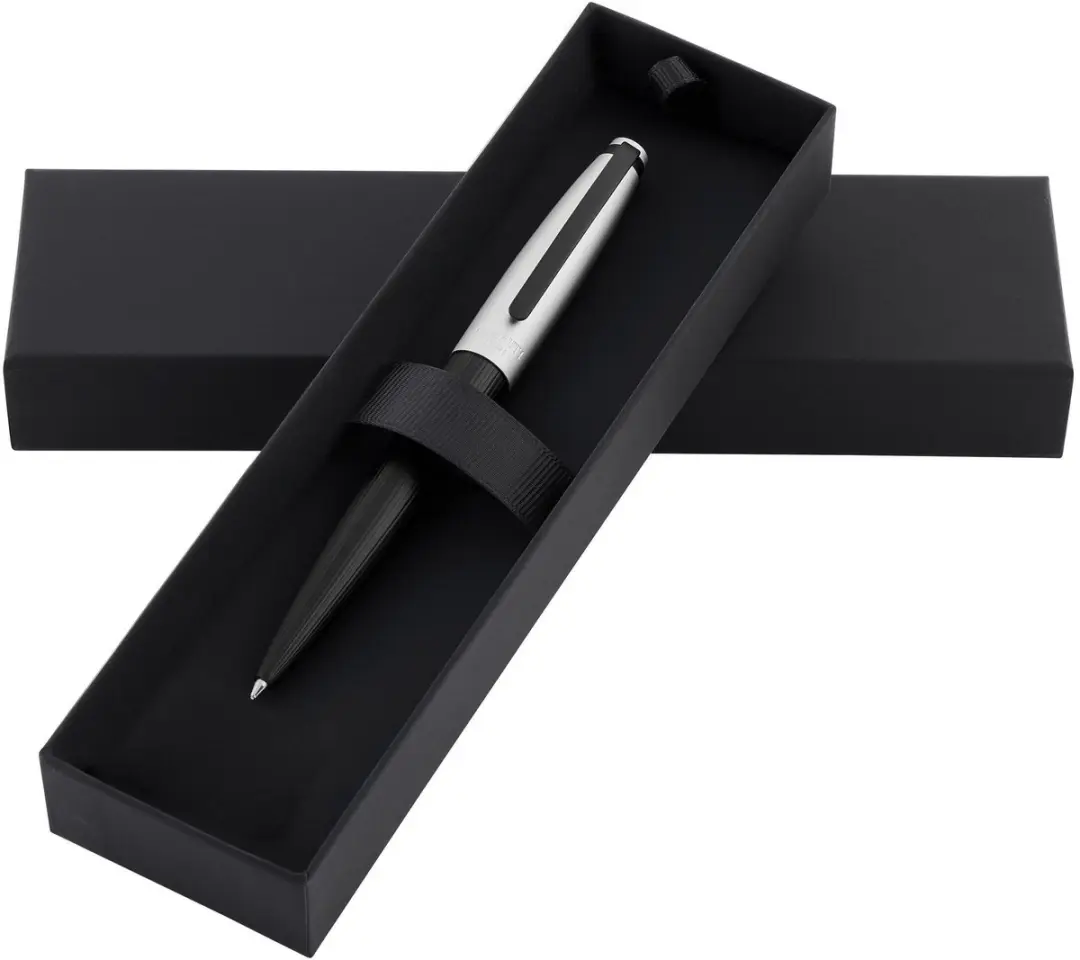 Nino Cerruti Pen Benson - Zwart & Chrome