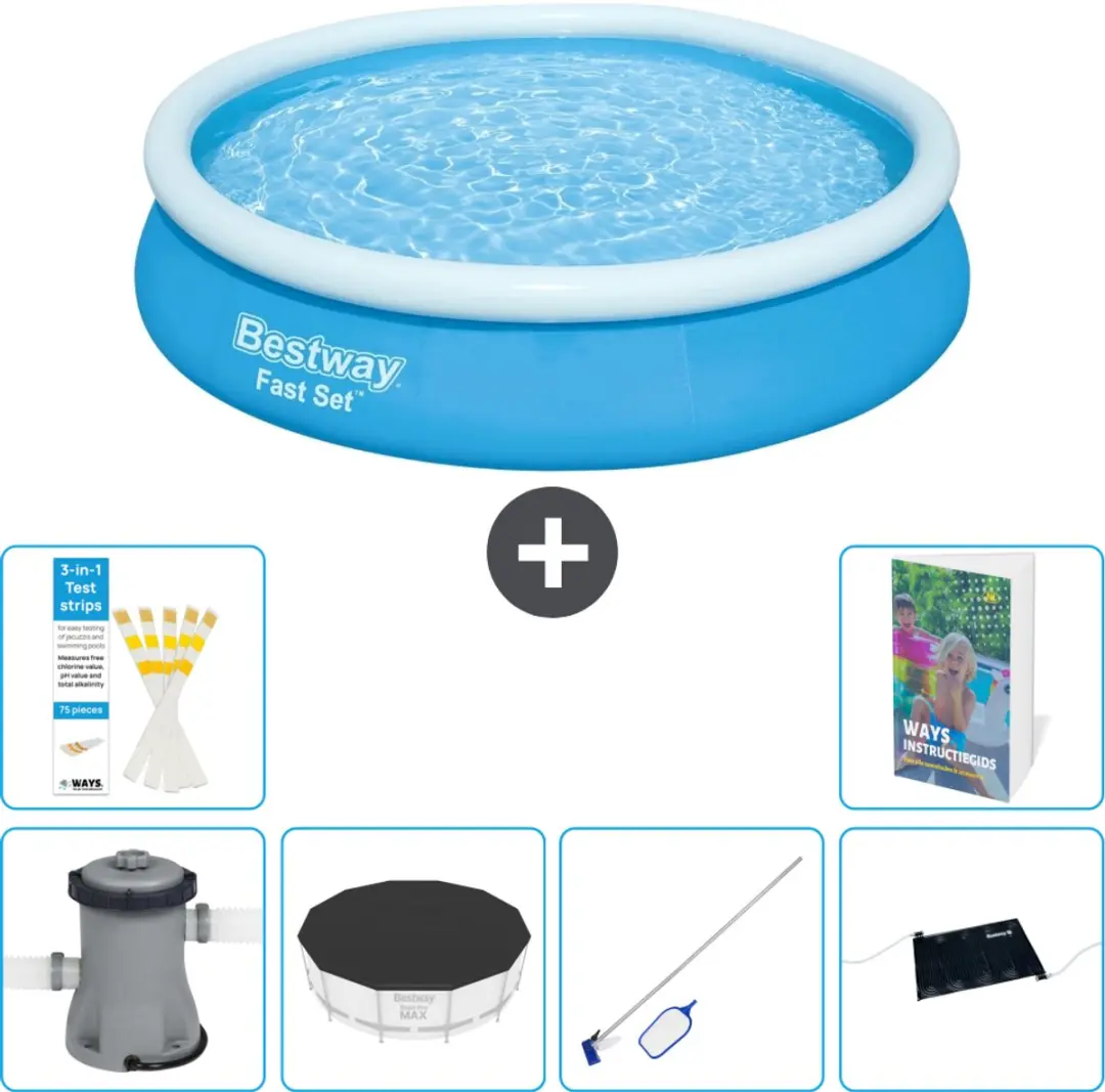 Bestway Fast Set Rond Zwembad 366x76cm
