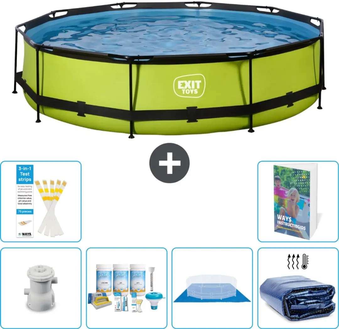 EXIT Toys Rond Zwembad 360x76cm
