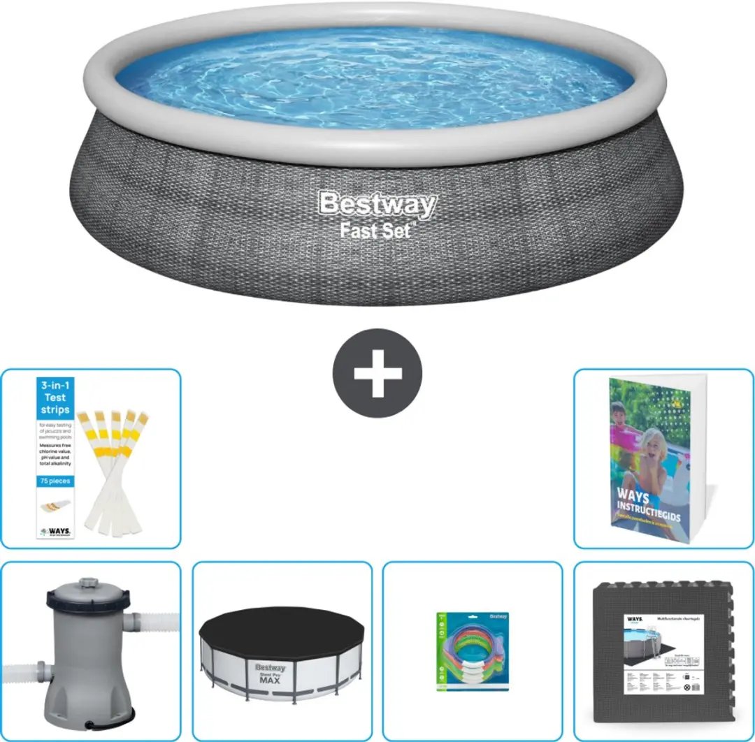 Bestway Fast Set Zwembad 457cm