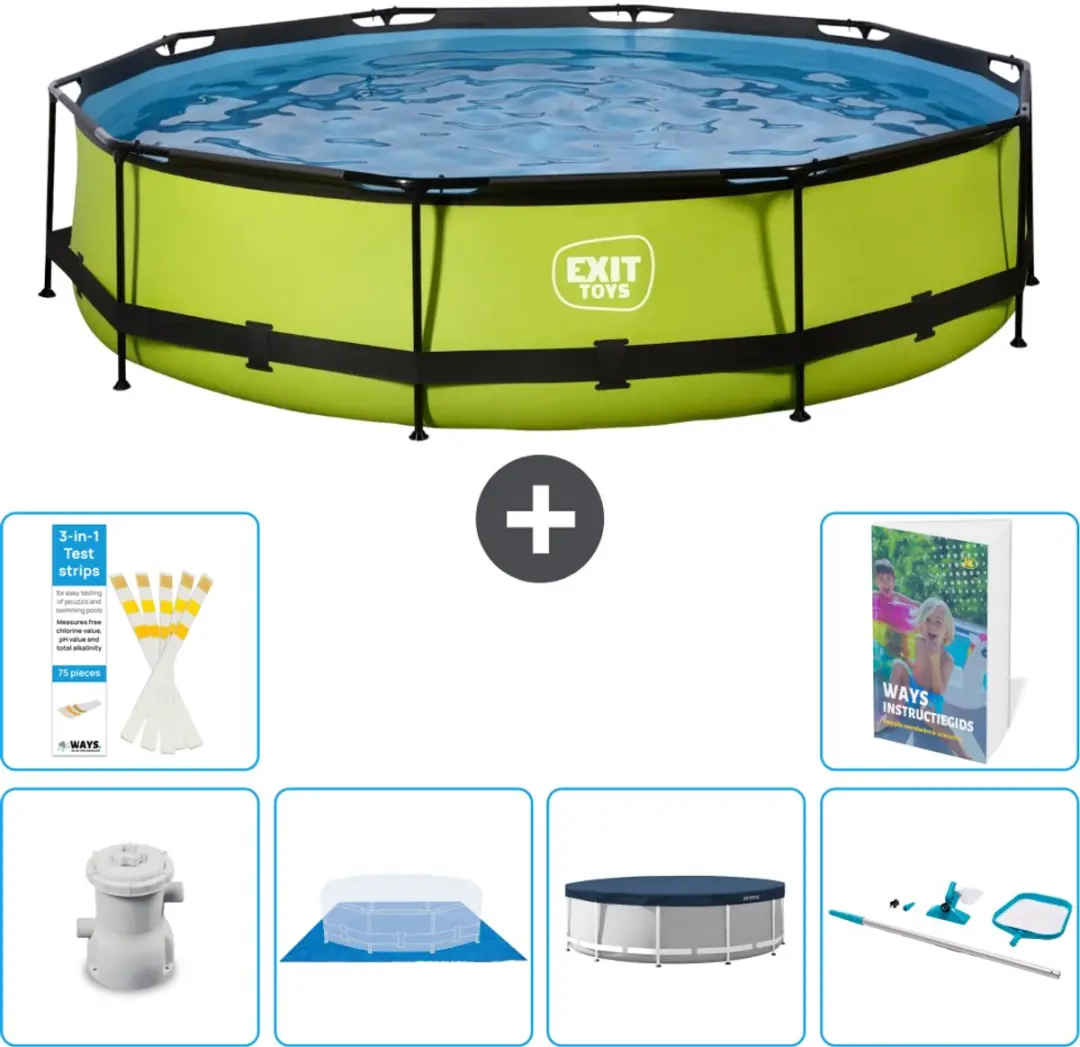 EXIT Toys Rond Zwembad 360x76cm