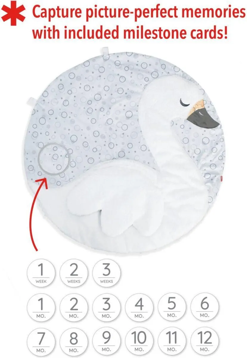 Skip Hop - Little Swan Playmat W. Milestone Cards /textile And Interior
