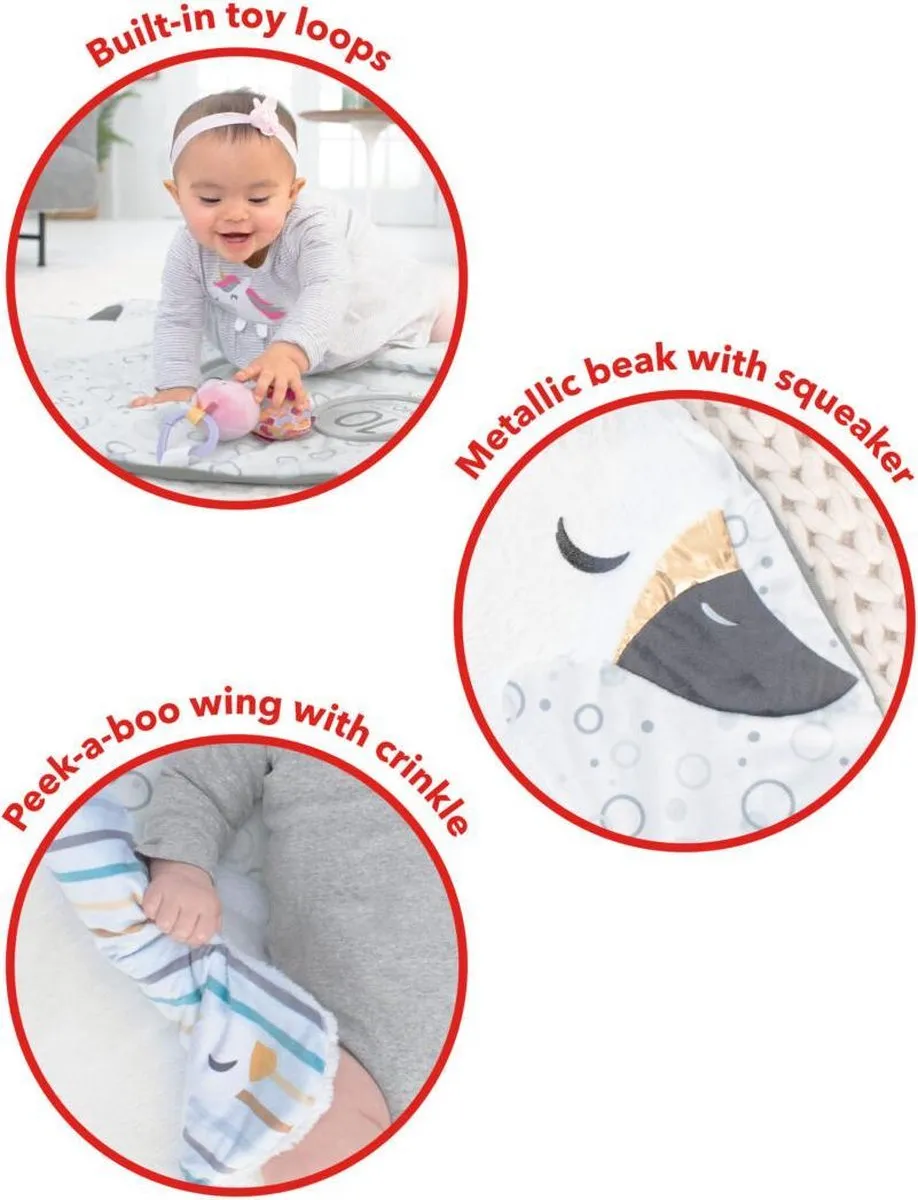 Skip Hop - Little Swan Playmat W. Milestone Cards /textile And Interior