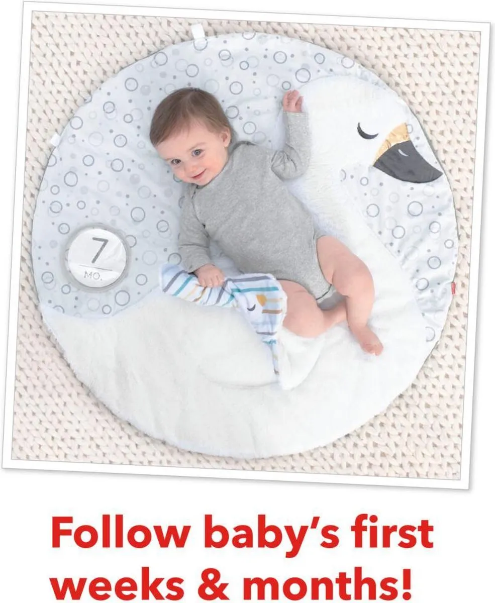 Skip Hop - Little Swan Playmat W. Milestone Cards /textile And Interior